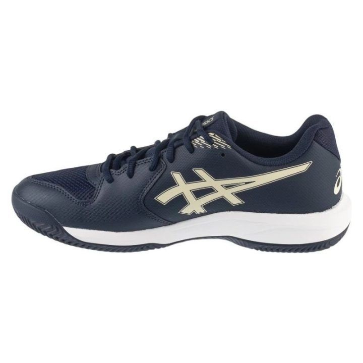 Teniso bateliai molio dangai ASICS Gel-Dedicate 9, tamsiai mėlyni