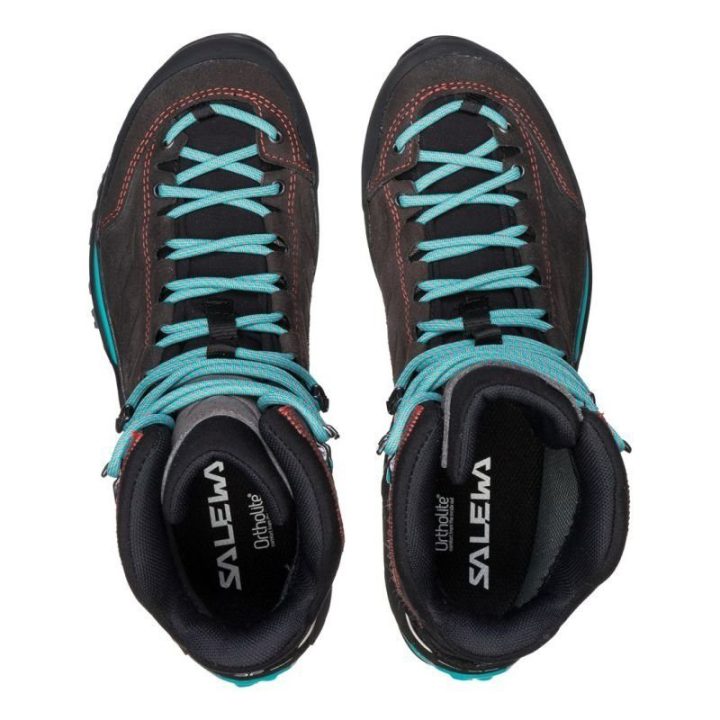 Moteriški žygio batai Salewa MTN Trainer Mid GTX, 42, juodi ir mėlyni