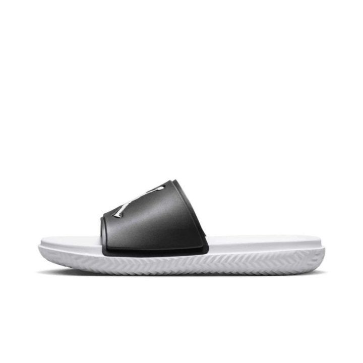 Vyriškos šlepetės Air Jordan Jumpman Slide, juodos ir baltos
