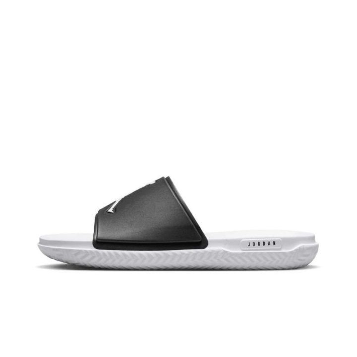 Vyriškos šlepetės Air Jordan Jumpman Slide, juodos ir baltos