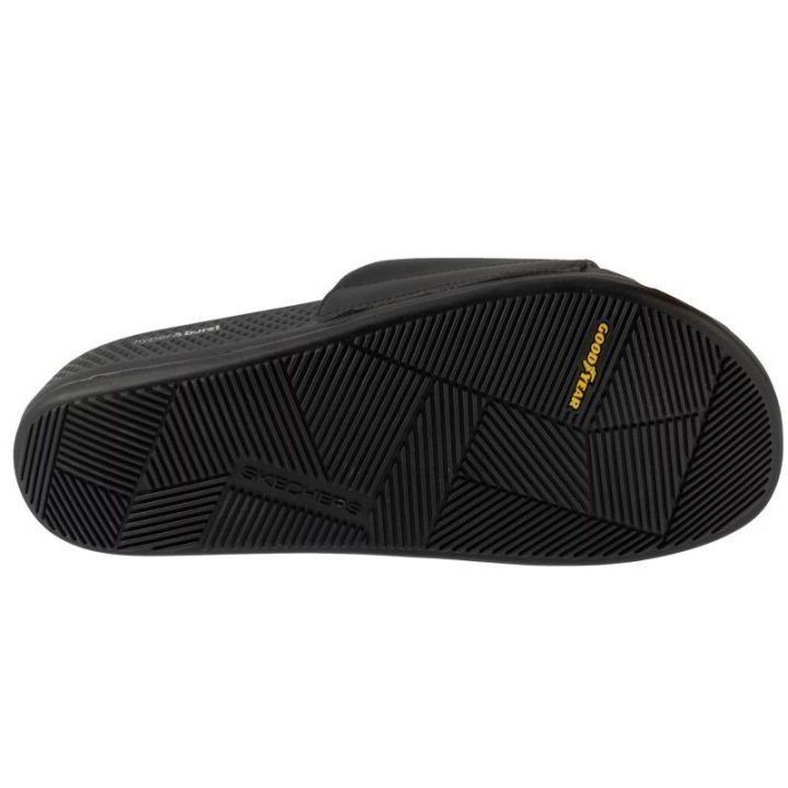 Vyriškos šlepetės Skechers Arch Fit Hyper Slide, juodos