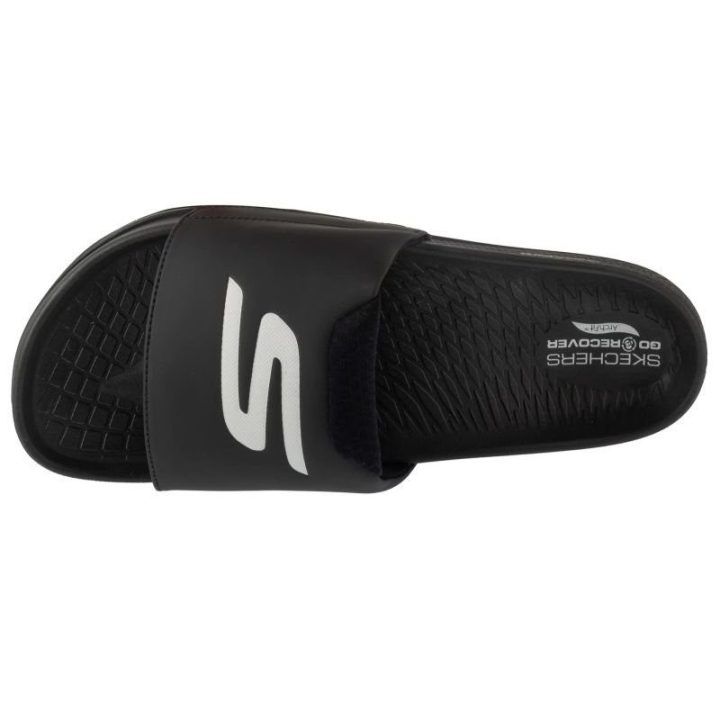 Vyriškos šlepetės Skechers Arch Fit Hyper Slide, juodos
