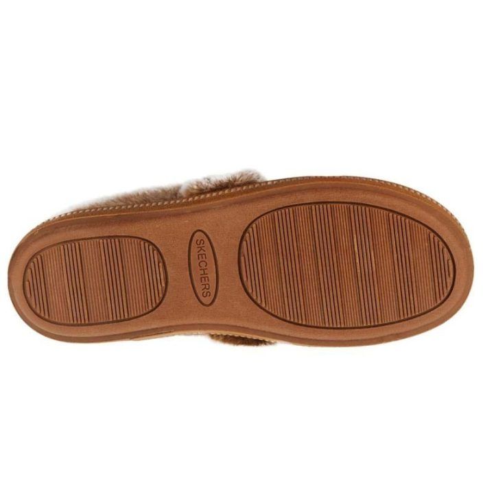 Moteriškos šlepetės Skechers Cozy Campfire-Team Toasty, rudos