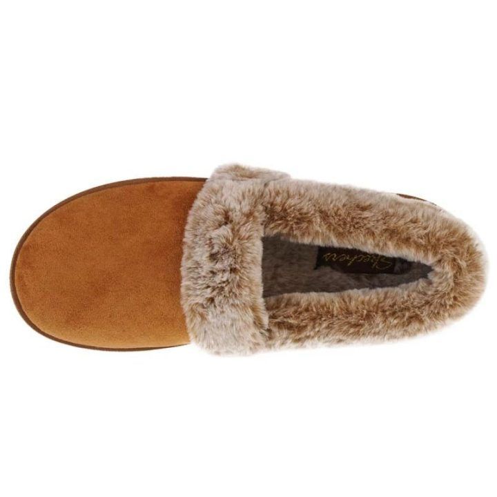 Moteriškos šlepetės Skechers Cozy Campfire-Team Toasty, rudos