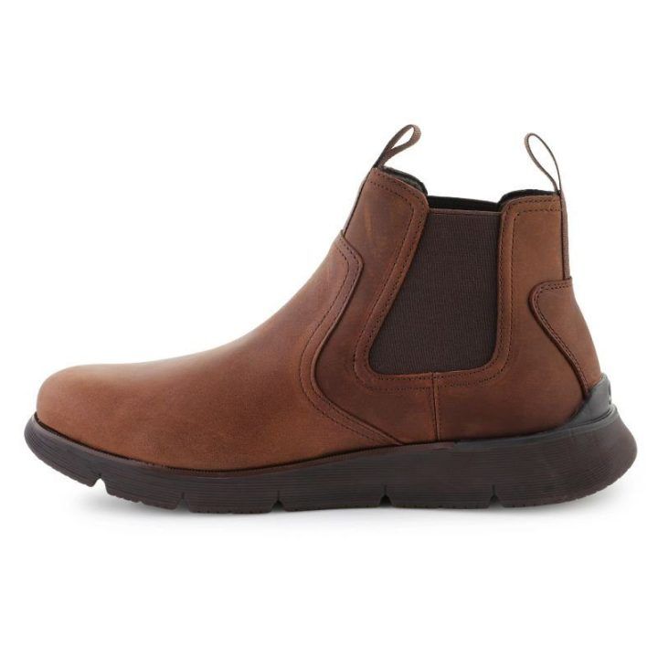 Vyriški aulinukai Skechers Augustino Paulo, šokolado rudi