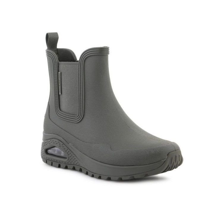 Moteriški įspiriami guminiai batai Skechers UNO Rugged, alyvuogių