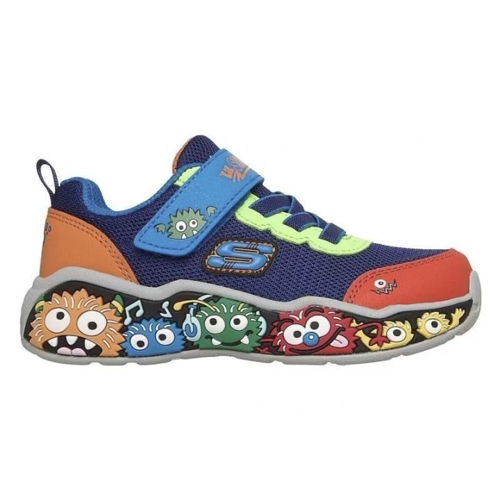 Vaikiški sportbačiai Skechers Play Scene, tamsiai mėlyni / įvairiaspalviai