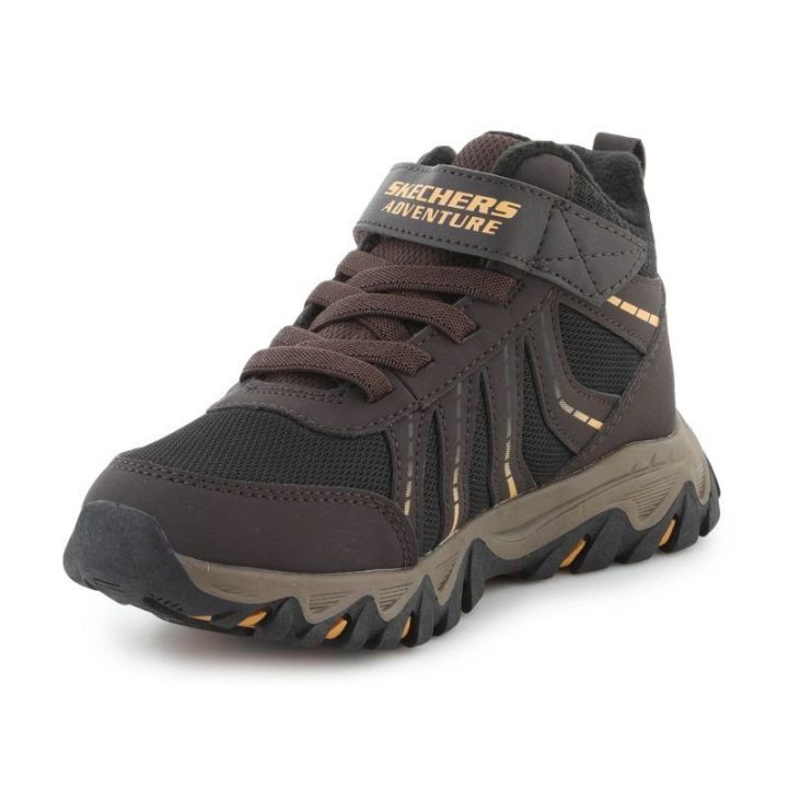 Vaikiški sportbačiai Skechers Rugged Ranger, juodi ir rudi