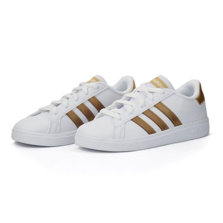 Paauglių sportbačiai adidas Grand Court 2.0, balti