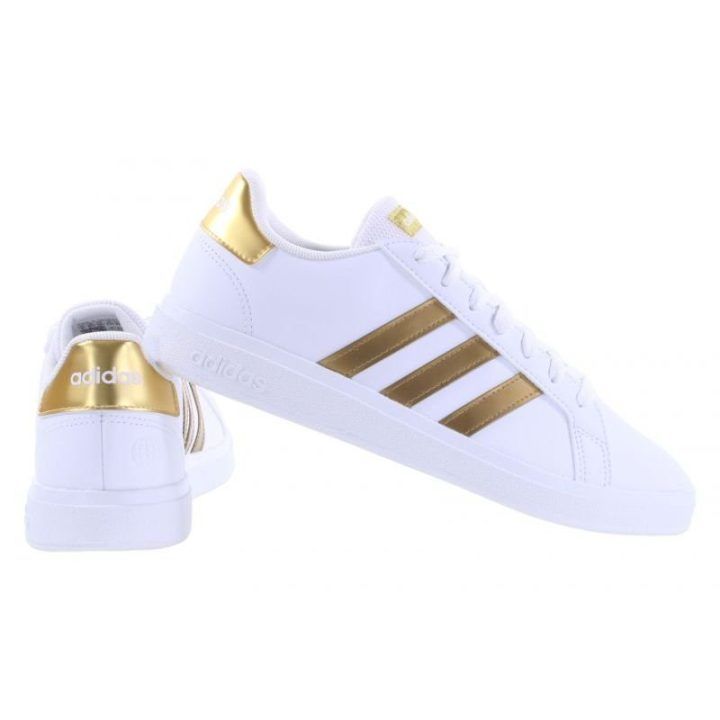 Paauglių sportbačiai adidas Grand Court 2.0, balti