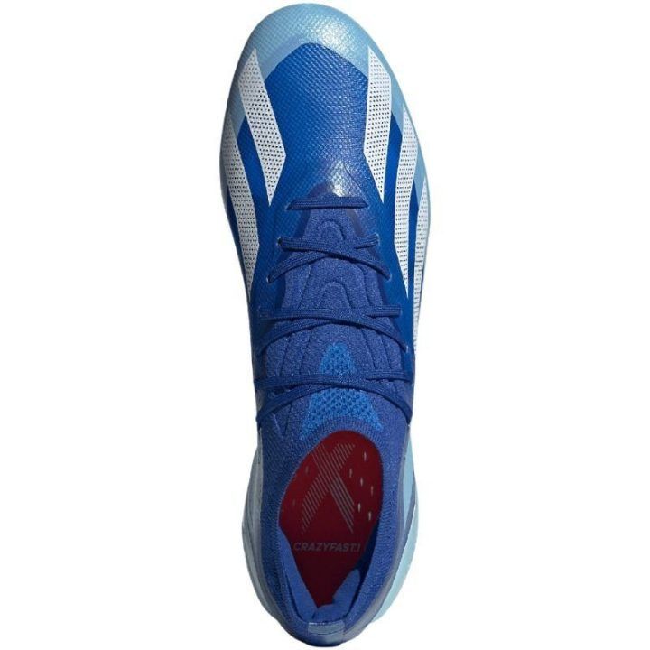 Vyriški futbolo bateliai FG adidas X Crazyfast.1, mėlyni