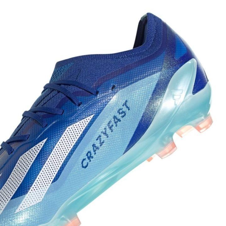 Vyriški futbolo bateliai FG adidas X Crazyfast.1, mėlyni