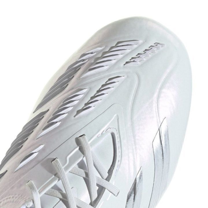 Futbolo bateliai FG adidas Predator Elite, balti