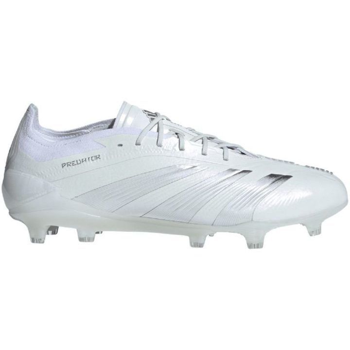 Futbolo bateliai FG adidas Predator Elite, balti