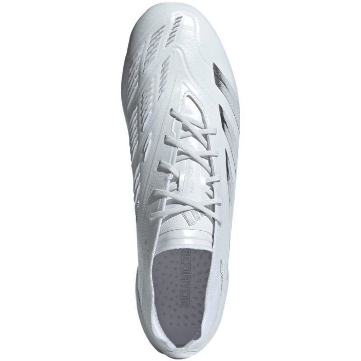 Futbolo bateliai FG adidas Predator Elite, balti