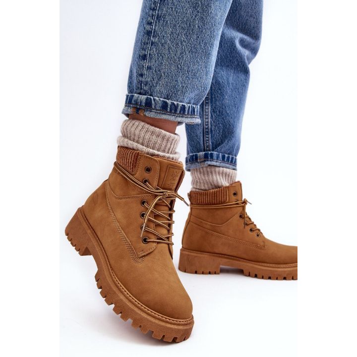 batai Trapper Boots Camel Cross Jeans MM2R4011C BSB28033