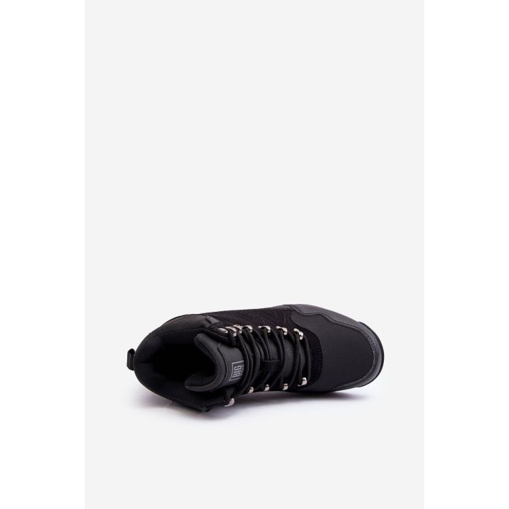 paminkštinti trekingo batai Black Big Star MM274481 BSB28125