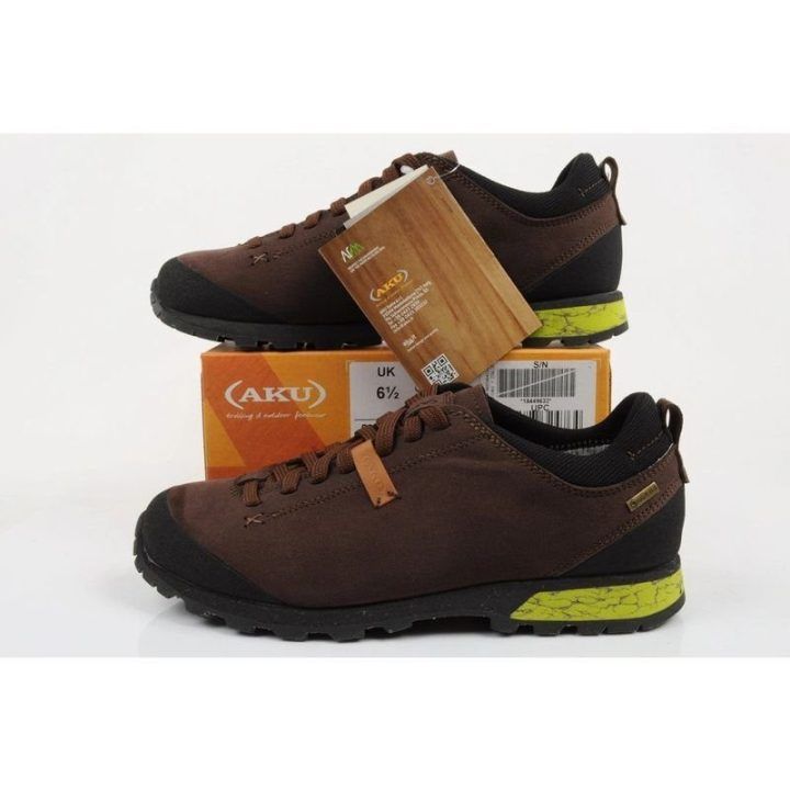 Vyriški žygio batai su Gore-Tex membrana Aku Bellamont GTX, rudi