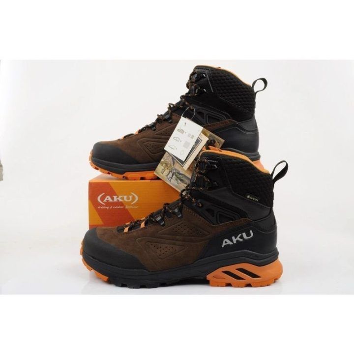 Vyriški žygio batai su GORE-TEX AKU Reactive, rudi