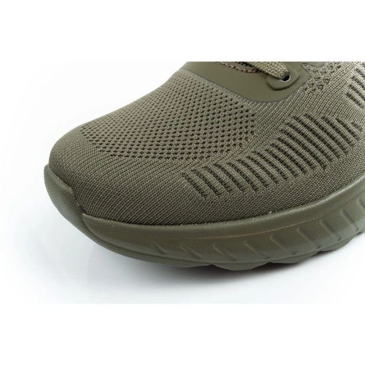 Vyriški sportbačiai Skechers BOBS Squad Chaos-Prism Bold, alyvuogių