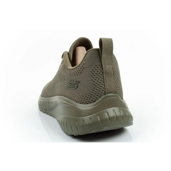 Vyriški sportbačiai Skechers BOBS Squad Chaos-Prism Bold, alyvuogių