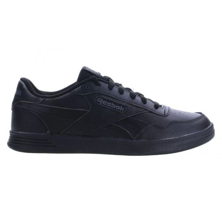Vyriški sportbačiai su guminiu padu Reebok Court Advance, juodi