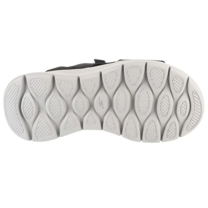 Moteriškos įspiriamos basutės Skechers Go Walk Flex, juodos