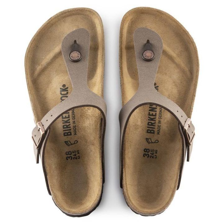 Šlepetės Birkenstock Gizeh, rudos