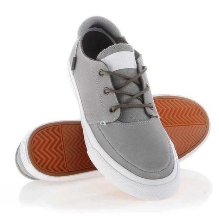 Vyriški zomšiniai žemo profilio batai Converse Deck Star, pilki