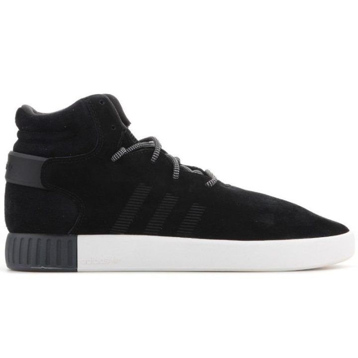 Zomšiniai sportbačiai su aukštu profiliu adidas Tubular Invader