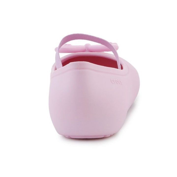 Vaikiškos basutės su kaspinu Crocs Brooklyn Bow Flat, aukso