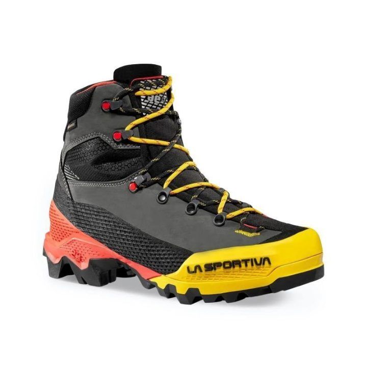 Vyriški žygio batai La Sportiva Aequilibrium LT GTX, juodi ir geltoni
