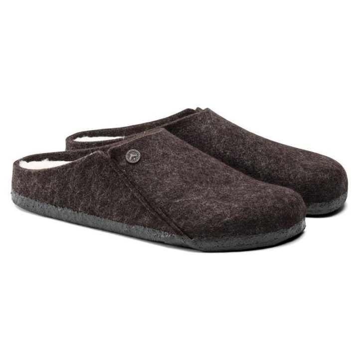 Vyriškos šlepetės Birkenstock Zermatt Shearling, moka