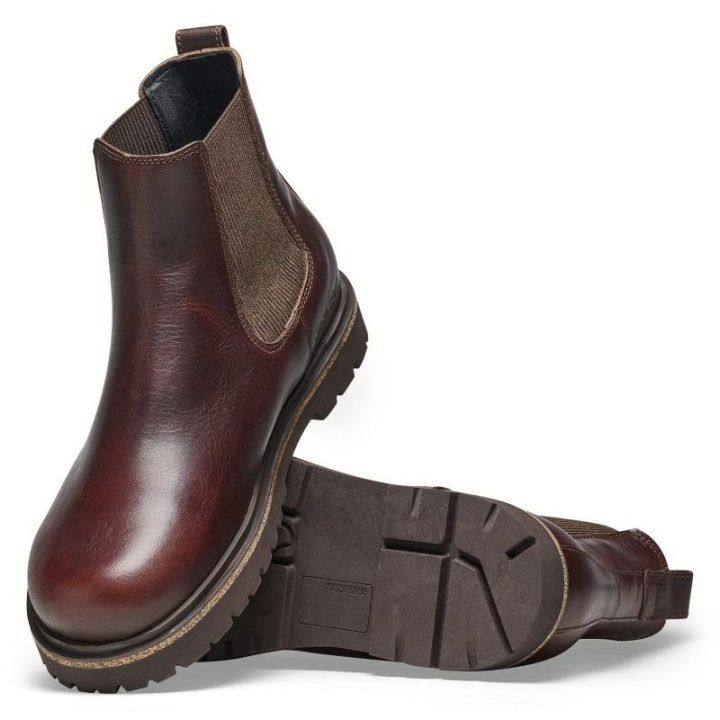 Vyriški odiniai aulinukai Birkenstock Highwood, šokolado rudi