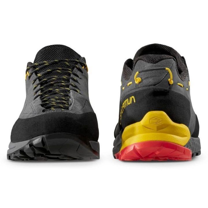 Vyriški artėjimo bateliai La Sportiva TX Guide Leather, anglies ir geltoni