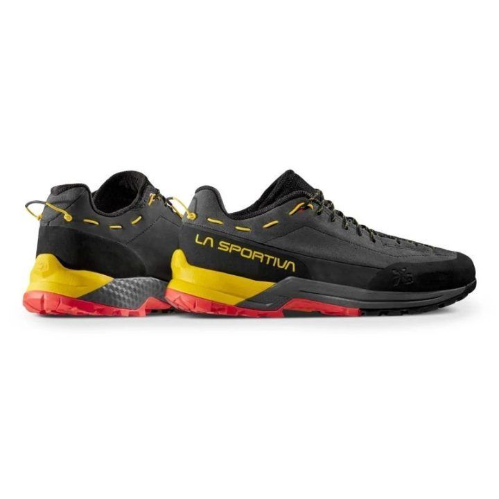 Vyriški artėjimo bateliai La Sportiva TX Guide Leather, anglies ir geltoni