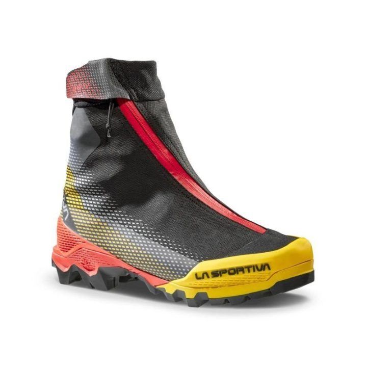 Vyriški žygio batai La Sportiva Aequilibrium Top GTX, juodi ir geltoni