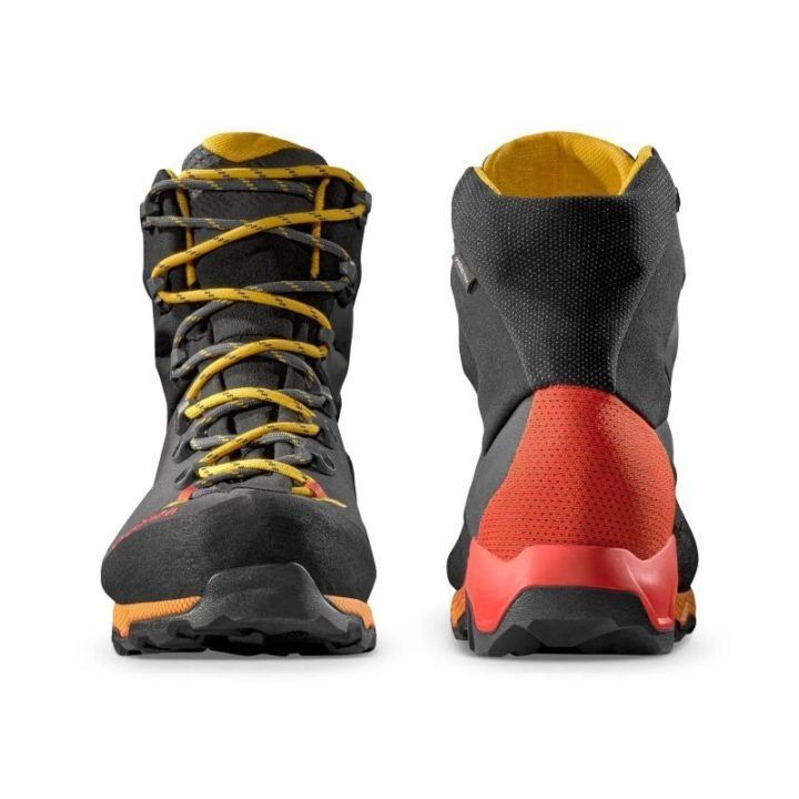 Vyriški žygio batai La Sportiva Aequilibrium Trek GTX, anglies ir geltoni
