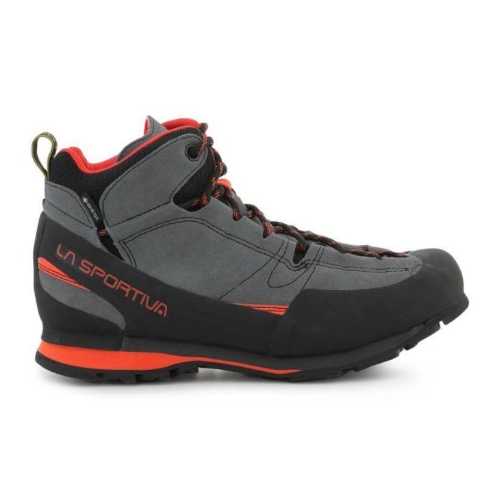 Žygio batai La Sportiva Boulder X Mid GTX, anglies / liepsnos