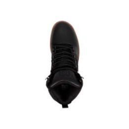 Vyriški pašiltinti aulinukai DC Pure High Top, juodi