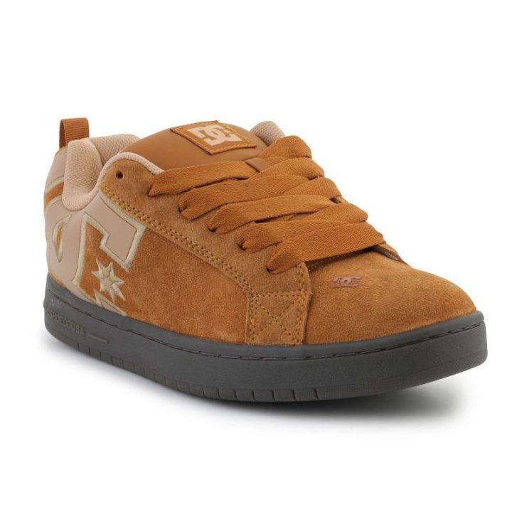 Vyriški nubukiniai sportbačiai DC Shoes Court Graffik SE, rudi