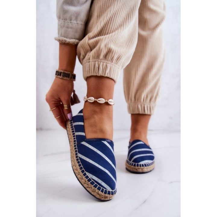 Moteriškos įspiriamos espadrilės Big Star, mėlynos