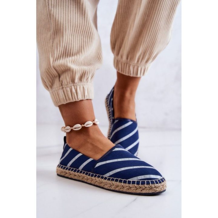 Moteriškos įspiriamos espadrilės Big Star, mėlynos