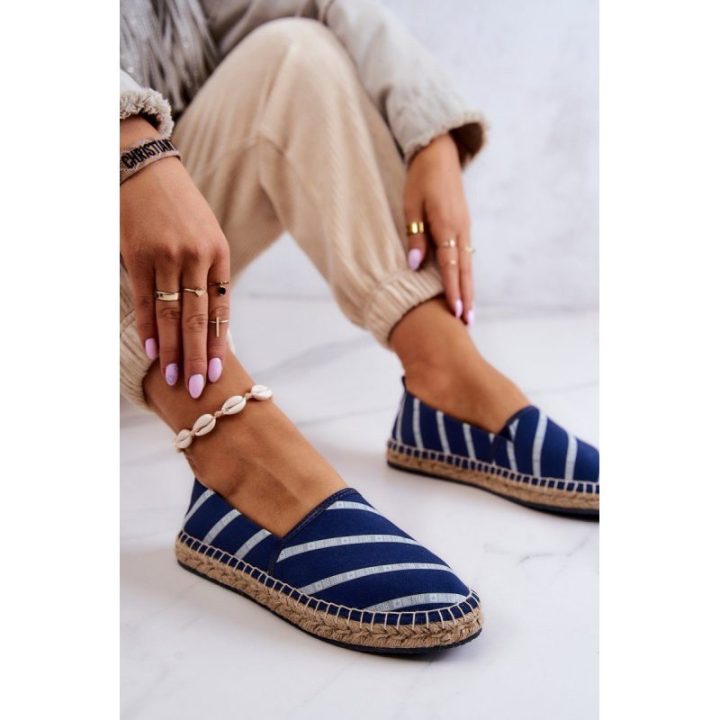 Moteriškos įspiriamos espadrilės Big Star, mėlynos
