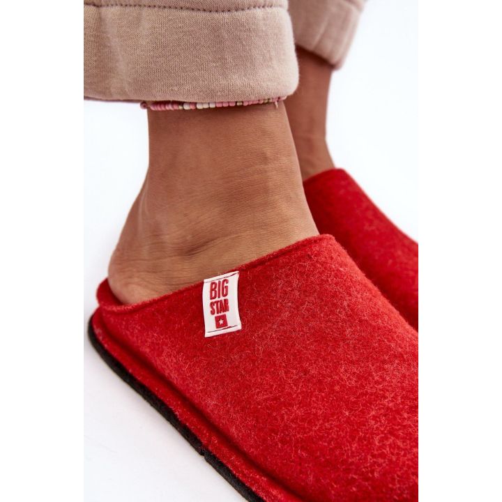 klasikinės šlepetės Big Star KK276012 Red BSB28148