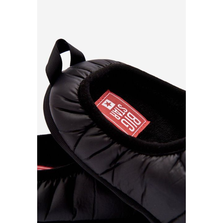 Vyriškos šlepetės Slip-on Insulated Šlepetės Black Big Star KK174363 BSB28140