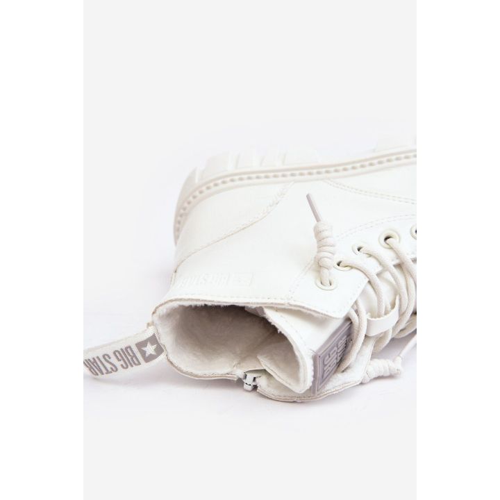 Lakuoti batai su paminkštinimu Big Star MM374142 White BSB27688
