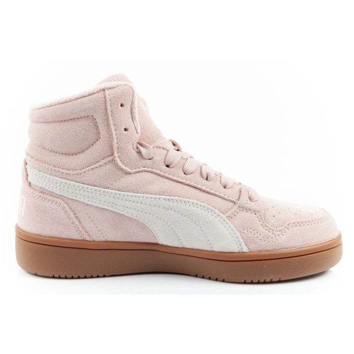 Moteriški žieminiai sportbačiai PUMA Reb-L Mid, pudros rožiniai