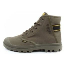 Vyriški kedai aukštu auliuku Palladium Pampa Hi Dare II, alyvuogių