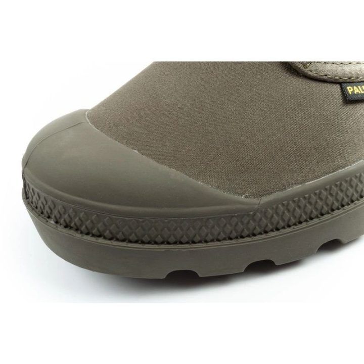 Vyriški kedai aukštu auliuku Palladium Pampa Hi Dare II, alyvuogių